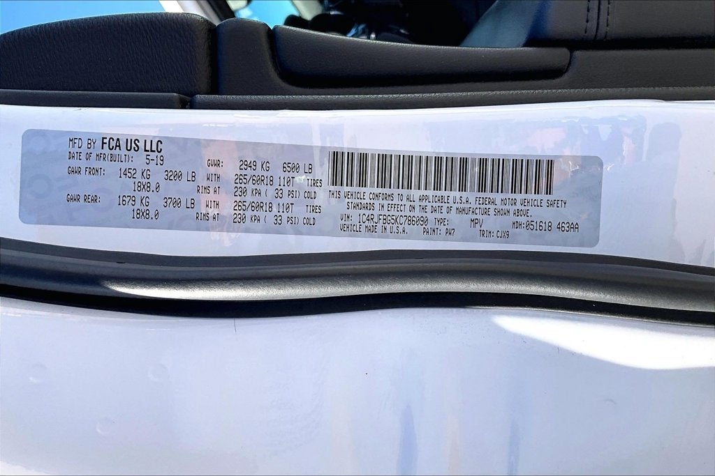 2019 Jeep Grand Cherokee Limited