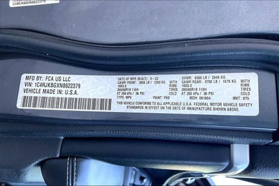 2022 Jeep Grand Cherokee L Limited