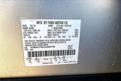 2018 Ford Explorer Limited