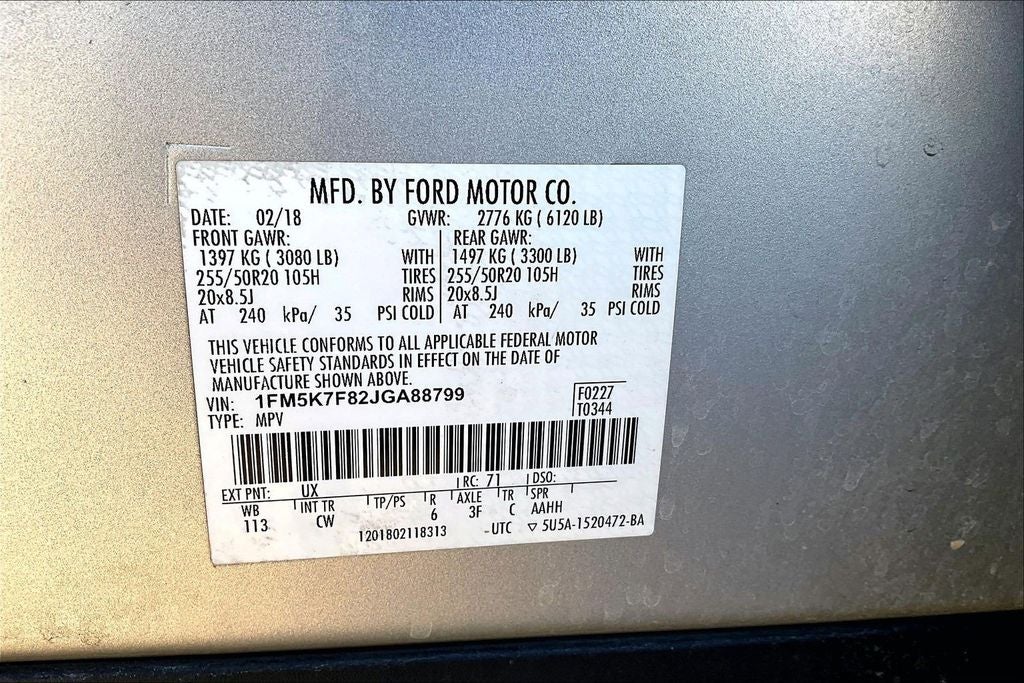 2018 Ford Explorer Limited