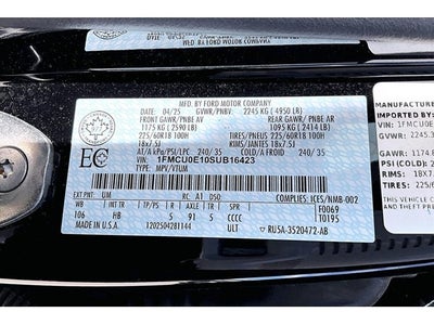 2025 Ford Escape Plug-In Hybrid Base