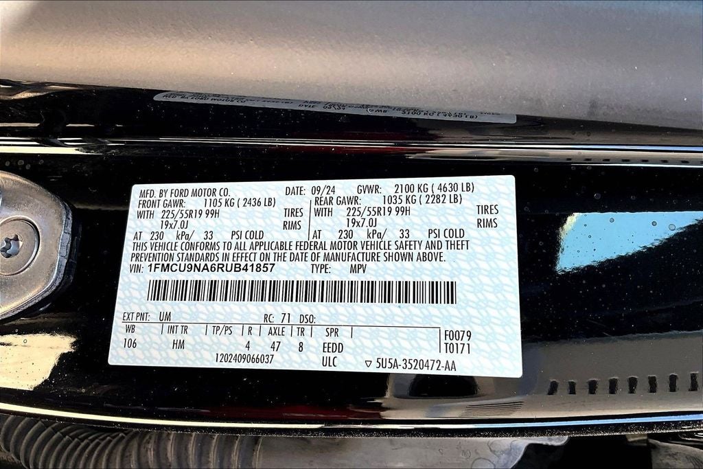 2024 Ford Escape ST-Line Select