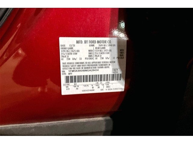 2022 Ford Explorer ST-Line