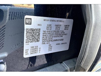 2021 Cadillac Escalade Sport