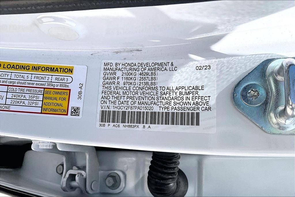 2023 Honda Accord Hybrid Touring