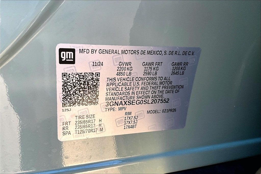 2025 Chevrolet Equinox ACTIV