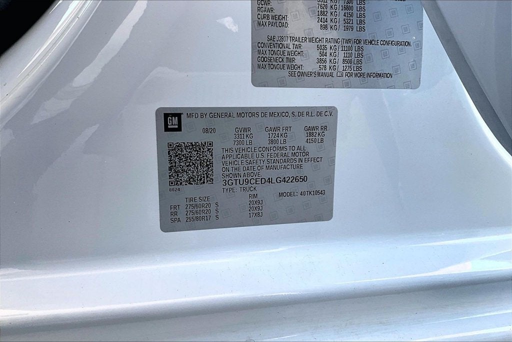 2020 GMC Sierra 1500 Elevation