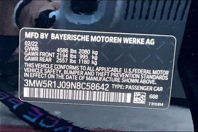 2022 BMW 3 Series 330i