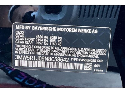2022 BMW 3 Series 330i