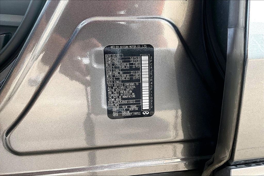 2025 INFINITI QX55 Luxe AWD