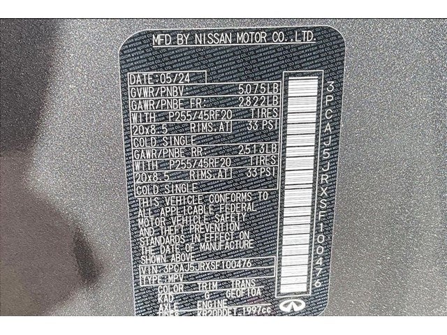 2025 INFINITI QX55 Luxe AWD