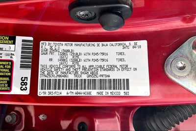 2018 Toyota Tacoma V6