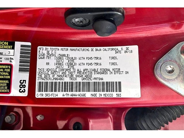 2018 Toyota Tacoma V6