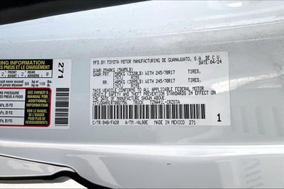 2024 Toyota Tacoma SR
