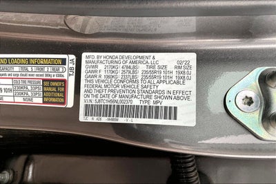 2022 Acura RDX Technology Package