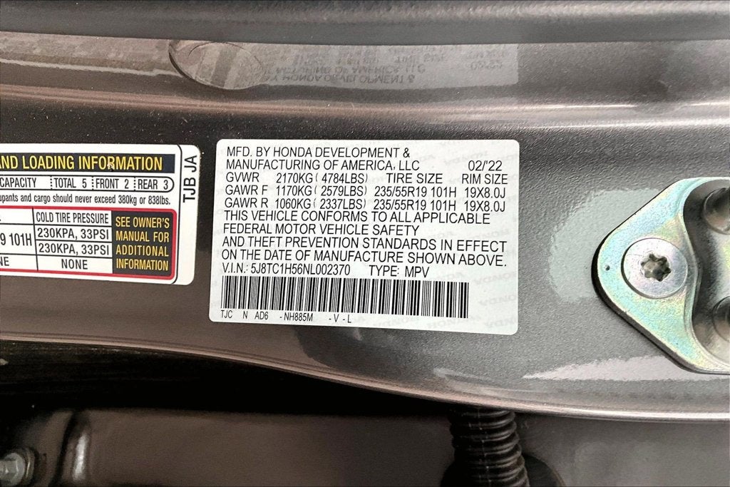 2022 Acura RDX Technology Package