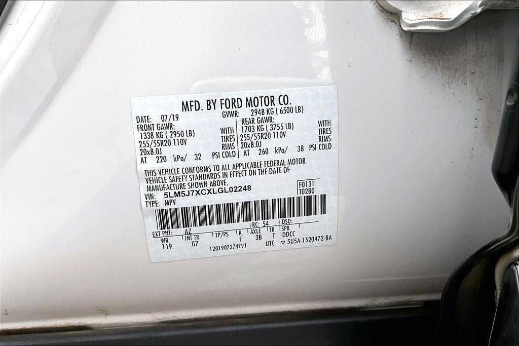 2020 Lincoln Aviator Reserve