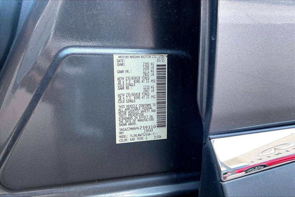 2015 Nissan Murano SL