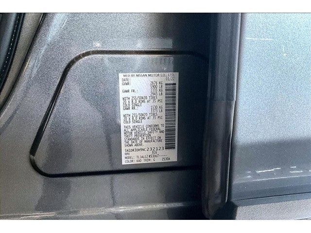 2022 Nissan Pathfinder Platinum