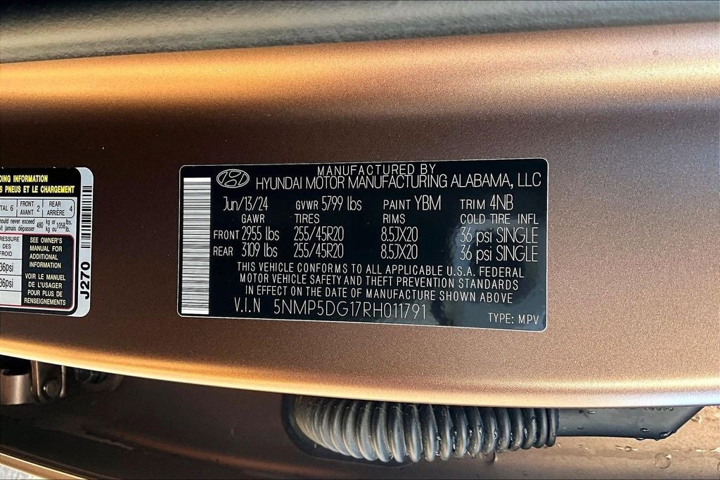 2024 Hyundai Santa Fe Hybrid Calligraphy