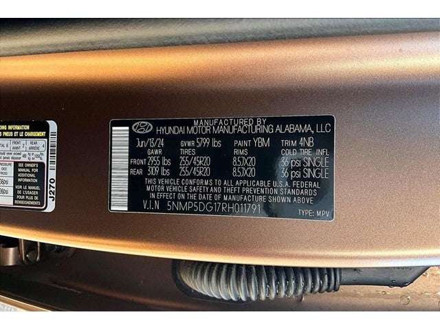 2024 Hyundai Santa Fe Hybrid Calligraphy