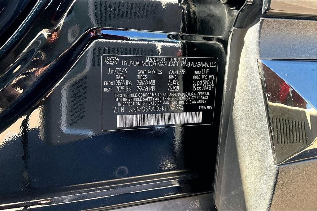 2019 Hyundai Santa Fe Ultimate