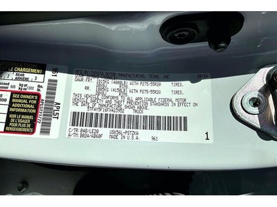 2015 Toyota Tundra Base