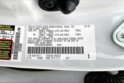 2022 Toyota Tundra SR5