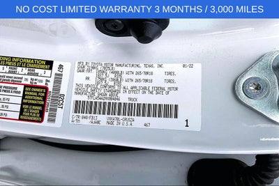 2022 Toyota Tundra SR5