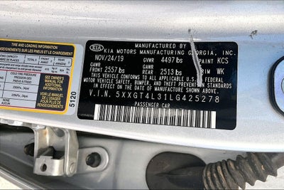 2020 Kia Optima LX