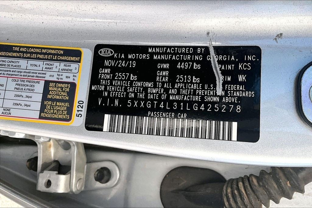 2020 Kia Optima LX