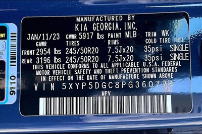 2023 Kia Telluride SX-Prestige