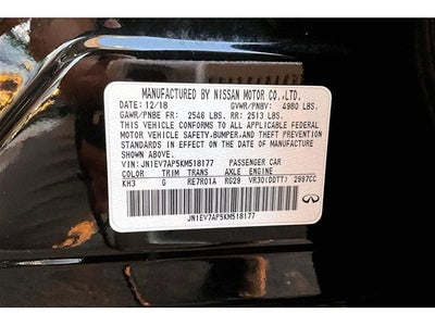 2019 INFINITI Q50 LUXE