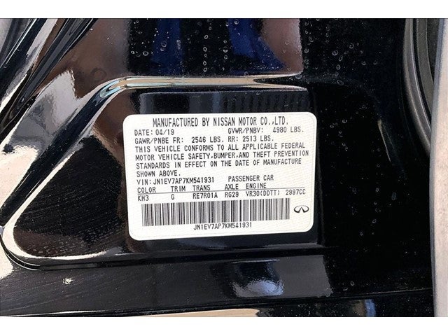 2019 INFINITI Q50 3.0t SIGN. ED SIGNATURE EDITION