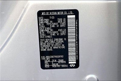 2024 INFINITI QX80 SENSORY 4WD