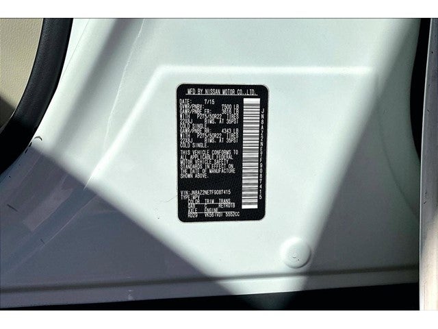 2015 INFINITI QX80 Base