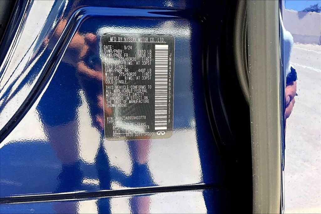 2025 INFINITI QX80 Pure 4WD