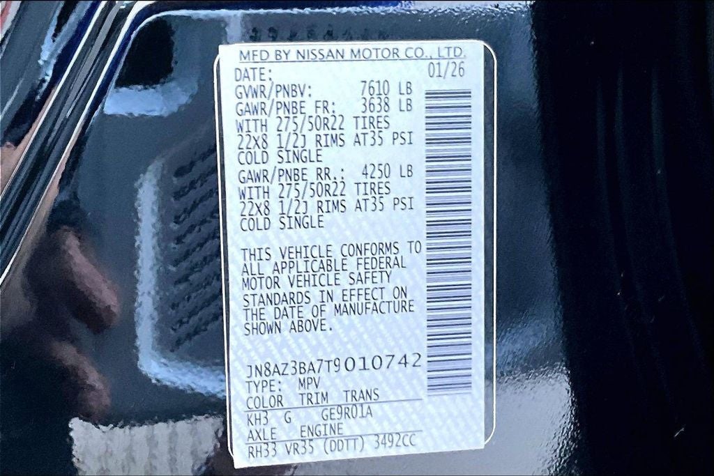 2026 INFINITI QX80 Luxe 2WD