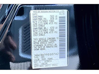 2026 INFINITI QX80 Luxe 2WD