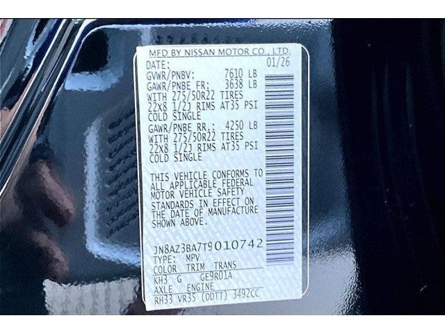 2026 INFINITI QX80 Luxe 2WD