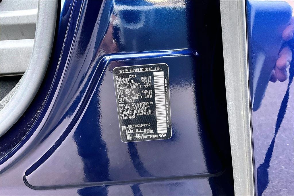 2025 INFINITI QX80 Luxe 4WD