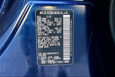 2025 INFINITI QX80 Luxe 4WD