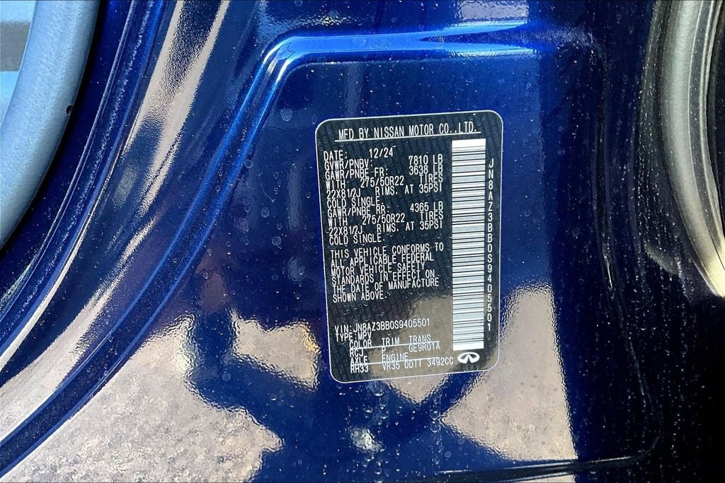 2025 INFINITI QX80 Luxe 4WD