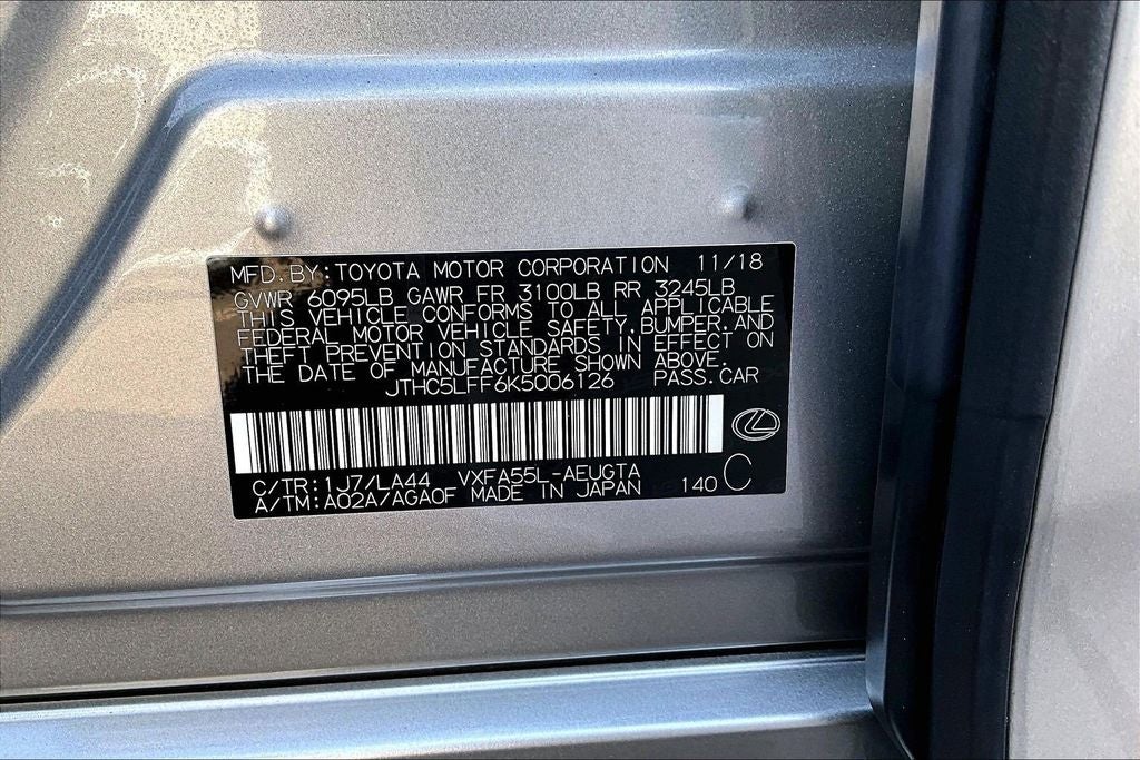 2019 Lexus LS LS 500