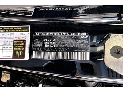 2025 Mercedes-Benz E-Class E 350