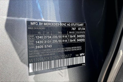 2024 Mercedes-Benz EQB 300 4MATIC®
