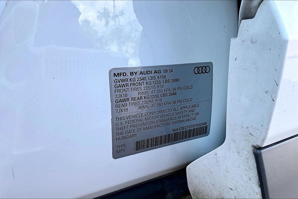 2025 Audi Q3 Premium S Line quattro