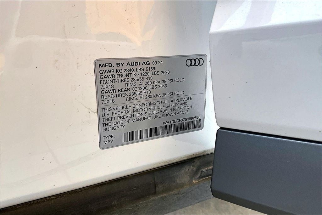 2025 Audi Q3 Premium S Line quattro