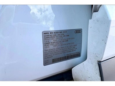 2025 Audi Q3 Premium S Line quattro