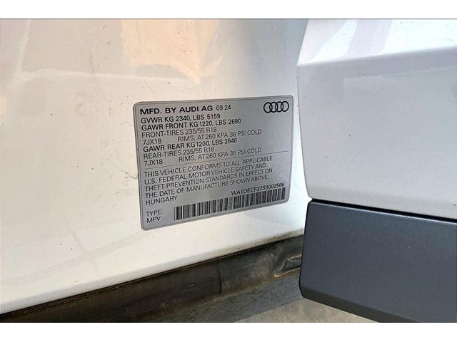 2025 Audi Q3 Premium S Line quattro